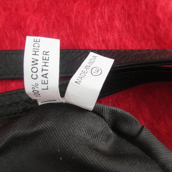 COPY - Great American Leather Work Black Shoulder Lining Bag Zipped - Picture 11 of 11